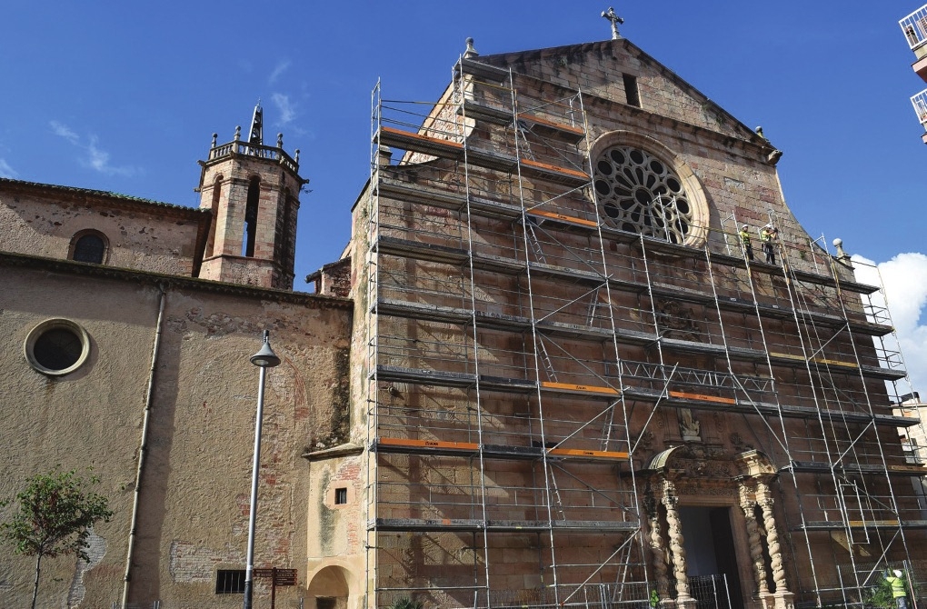 Recuperació d’elements patrimonials de l’església de Santa Maria de Caldes