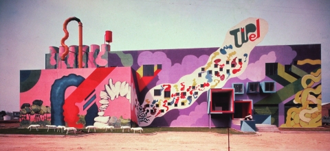 L’art mural d’Arranz-Bravo i Bartolozzi a Tipel fa 50 anys