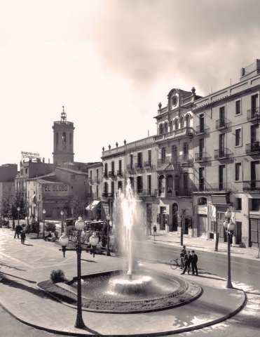 El sortidor del Passeig de Sabadell