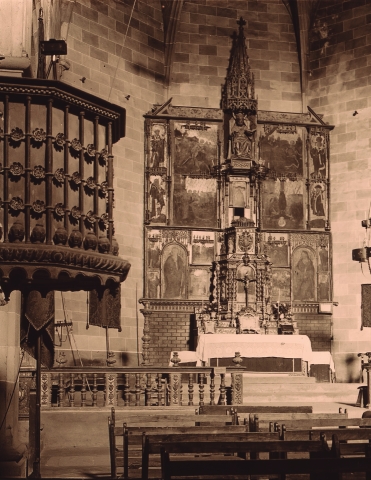 El retaule de   Sant Pere de Vilamajor