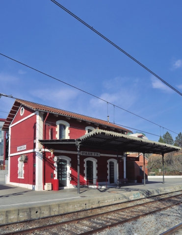 L’estació de tren de Parets del Vallès