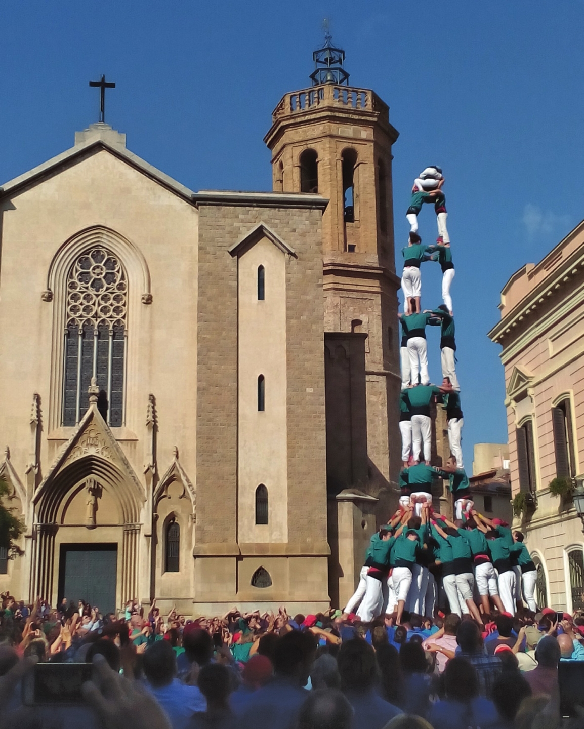 Els Castellers de Sabadell,  la colla revelació